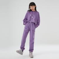 [1件5折价:70]美特斯邦威运动裤女宽松舒适新款冬季休闲贴袋束脚女士慢跑裤