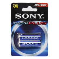 索尼(SONY) 5号AA碱性电池AM3-B2D 家用常备 干电池儿童玩具体重秤批发遥控器鼠标电池