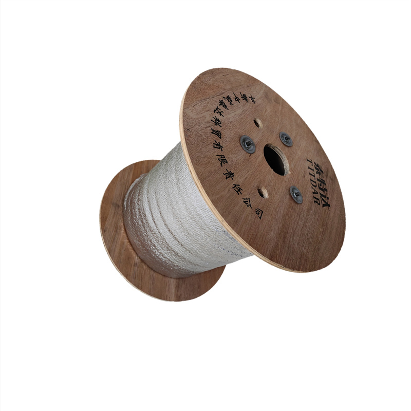 泰特达 室外双铠装可直埋光缆 GYTA53-12B4+28B1光纤(黑色)500米 轴高清大图