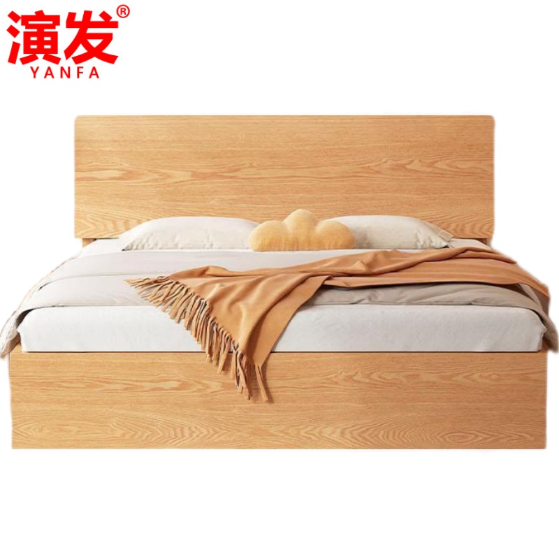 演发 实木床单人 张高清大图