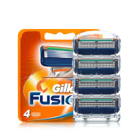 吉列（GILLETTE） 手动剃须刀锋隐剃须刀锋速5手动吉利5层及以上刀片刮胡刀头刀架套装 锋隐手动 4刀头【无刀架】
