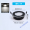苏宁放心购 小筒灯led可调角度嵌入式射灯3w开孔5.5公分6cm50 55mm家用5w小孔