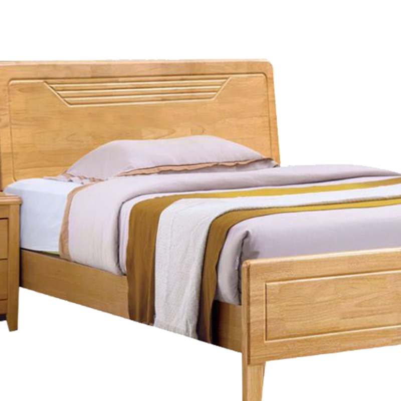 合祥源 简约实木床 2000*1200*420mm QX-C76 张高清大图