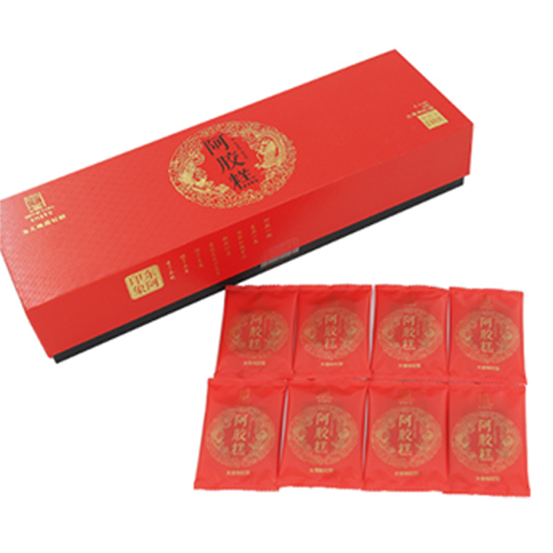 东阿百年堂 阿胶糕(大枣枸杞型)240g 礼盒装带礼袋阿胶膏