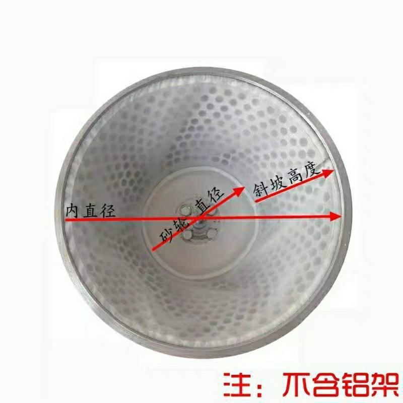 江苏镇江磨浆机过滤网商用豆浆机浆渣不分离配件豆腐制品纱网滤布|3个装 江苏125型内直径24cm