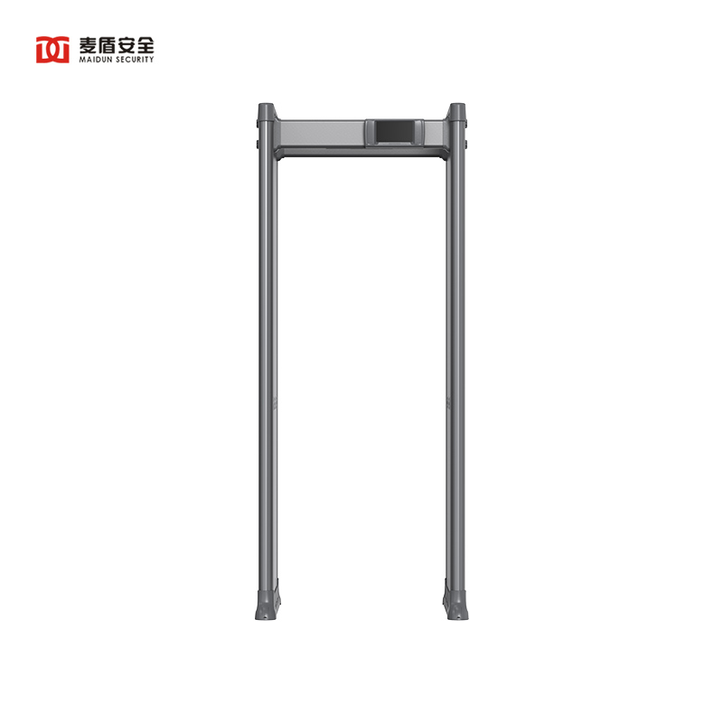 麦盾MD-600GD 安检门 金属探测门 横梁液晶嵌入式主机盒 车站医院企业单位通道安检门高清大图