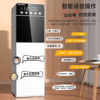 奥克斯即热式饮水机家用下置水桶智能语音控制全自动智能新款茶吧速热一体立式 温热款
