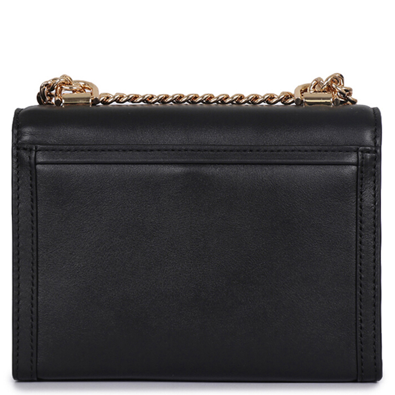 Michael Kors 迈克·科尔斯 女士黑色皮革小号单肩斜挎包 30T8GXILIL-BLACK高清大图