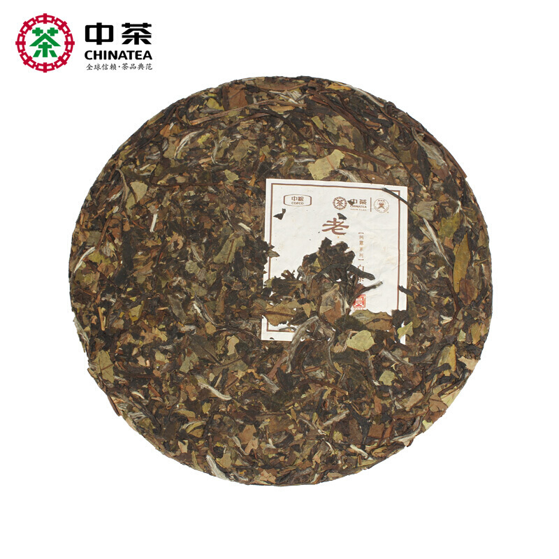 中茶 福鼎白茶 老树白茶5901白茶饼2015年357g/饼