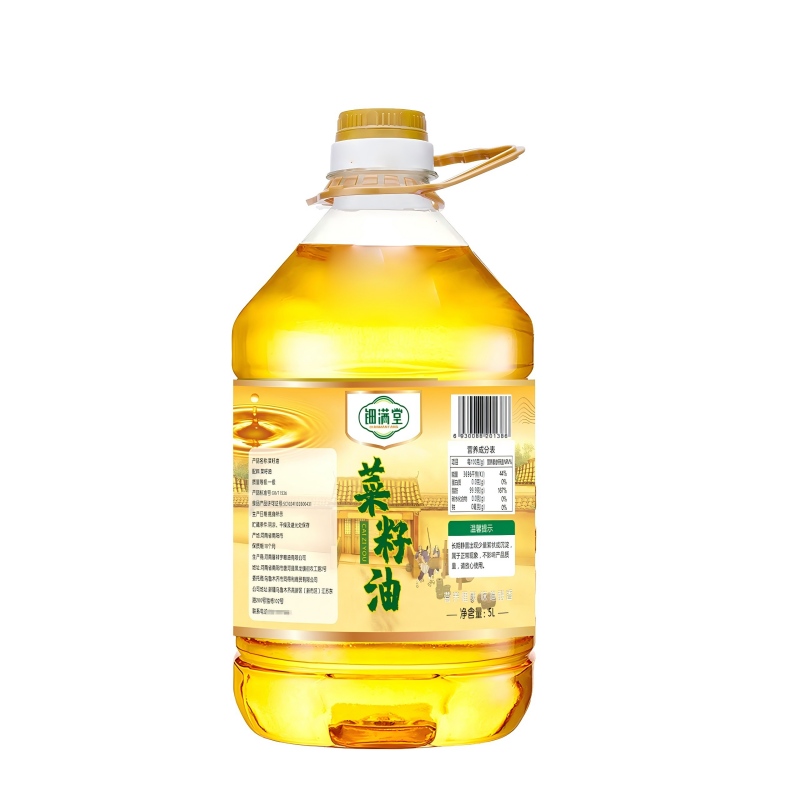 钿满堂菜籽油5升/桶