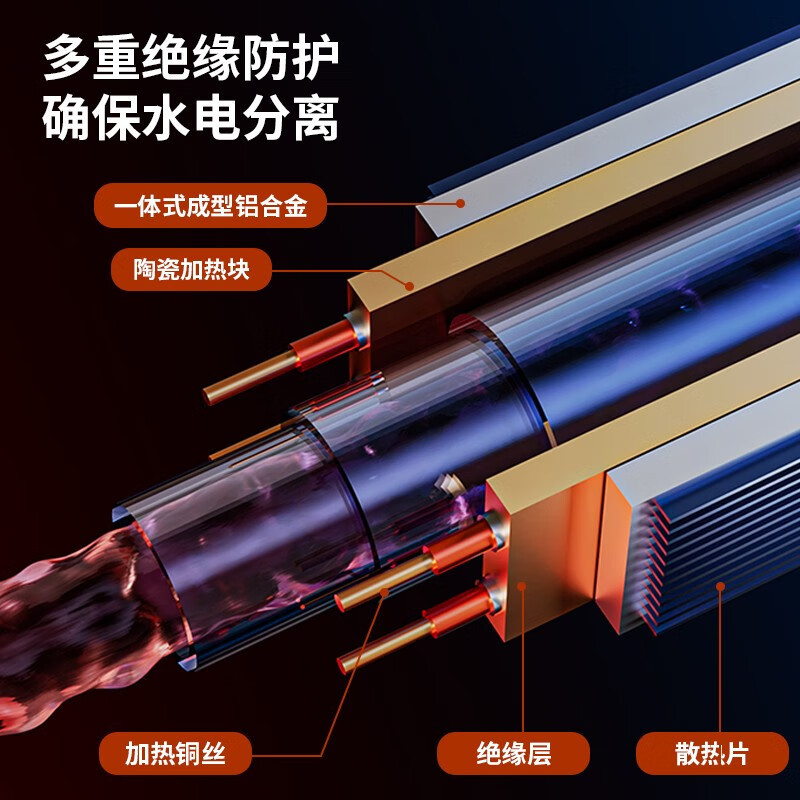 康佳 电动泡脚桶足浴盆 加热高深桶 KZYP-1202-T 白色