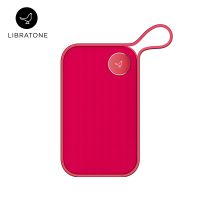 Libratone(小鸟音响)便携蓝牙音箱无线运动小音响 ONE 标准版 樱红色