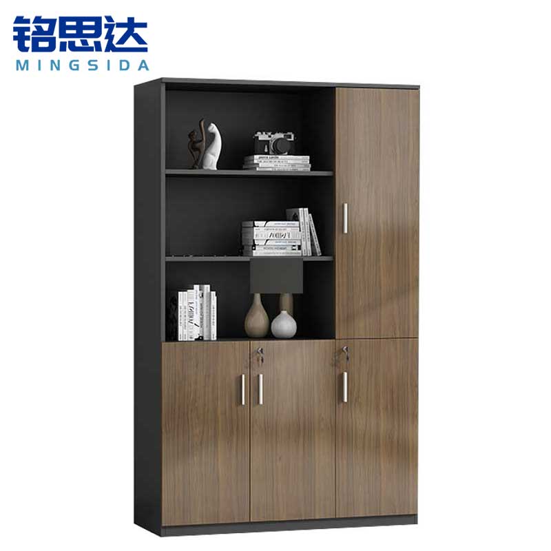 铭思达书柜展示柜三门A款台