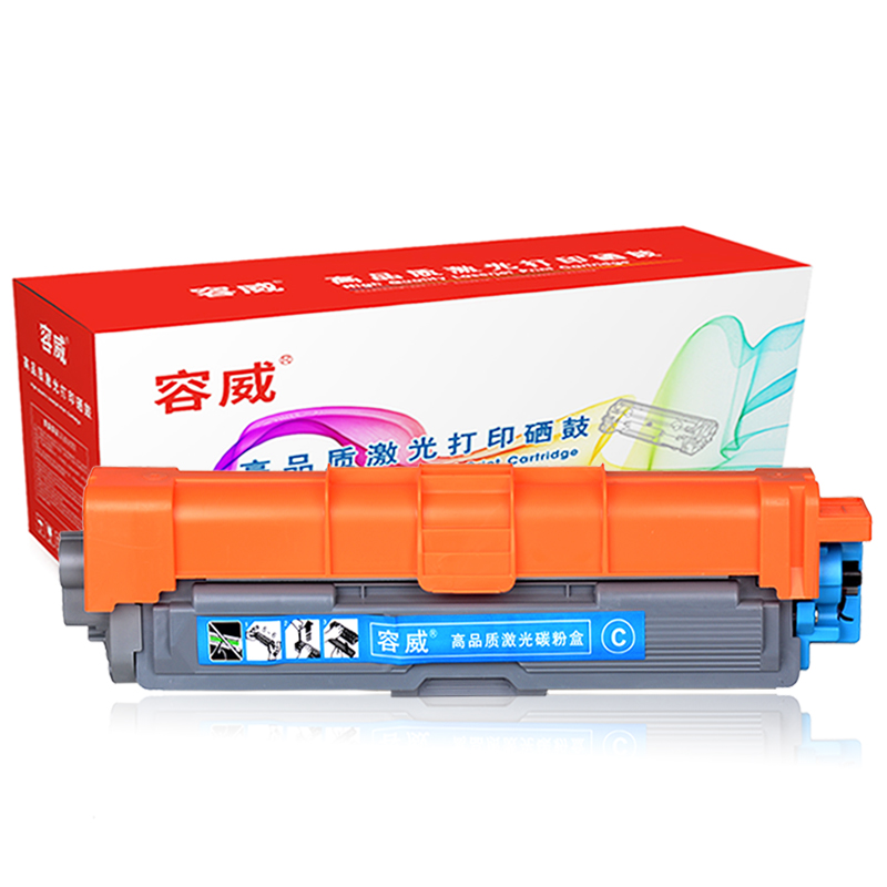 容威 兄弟TN-285C青色粉盒 适用Brother HL-3140 MFC-9130 9330打印机墨盒 墨粉盒高清大图