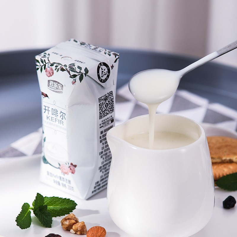 君乐宝(junlebao)开啡尔常温酸奶200g*24礼盒装报价_参数_图片_视频_