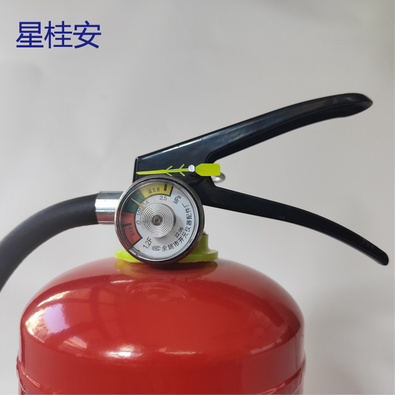 星桂安干粉灭火器4公斤 消防检查安检过关车载灭火器小汽车轿车内用灭火器家庭用商用公司办公室商场店铺消防灭火器消防器材