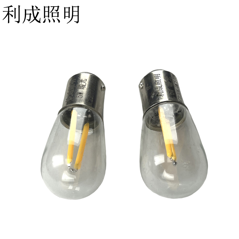 利成照明 B15灯泡LED灯丝灯 5W 双触点 个高清大图