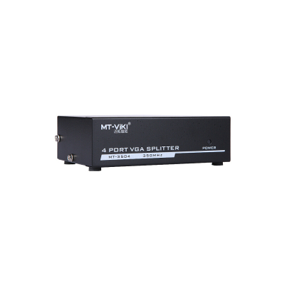 迈拓维矩(MT-viki) MT-3504 VGA(350MHz)分屏器1分16口分配器1进4出 350MHz