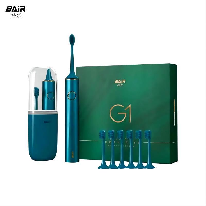 拜尔(BAiR)电动牙刷G1天青色高清大图
