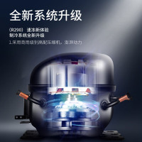 预售]澳柯玛 535升家用商用大容量 -36度超低温卧式冰柜 单温冷藏冷冻转换双门顶开冰柜冷柜BC/BD-535HDNE