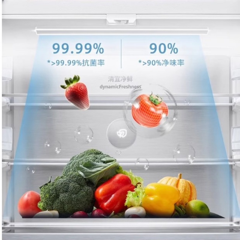 西门子 KC88EA420C 无界超薄零嵌入十字开门电冰箱503L大容量高清大图