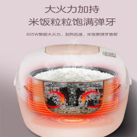 美的电饭煲家用3L电饭锅蛋糕小型1-2-3人迷你智能4正品升多功能