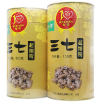 共600g]健之佳三七超细粉(套包)300克/桶*2桶 云南文山三七 三七打粉