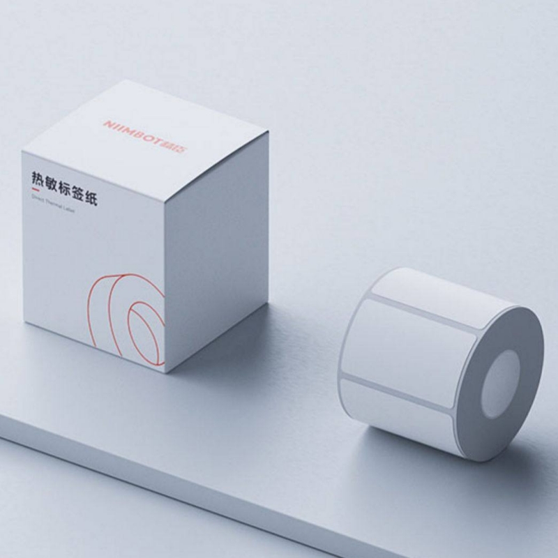 精臣 标签纸白色标签纸不干胶热转印打印纸办公设备固定资产强粘防水耐高温 M2/M3机型使用高清大图