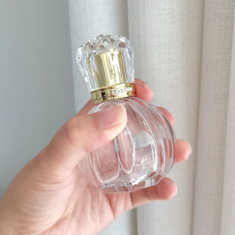 25ML[圆瓶金]喷雾款 大容量香水瓶分装瓶喷雾30ml香水分装瓶空瓶香水瓶子玻璃分装瓶
