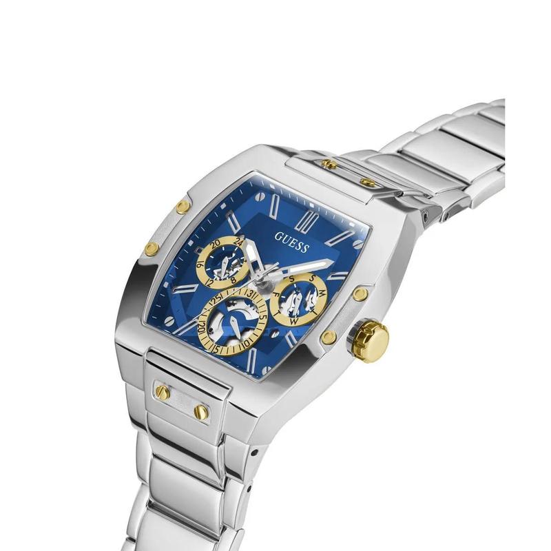 GUESS女士欧美风格银色石英模拟手表时尚简约休闲款送女友礼物高清大图