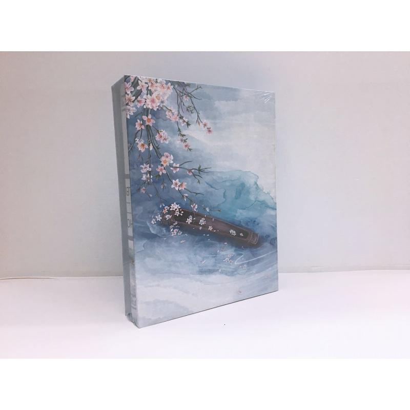 相册影集粘胶diy粘贴式覆膜自粘贴家庭纪念册5678寸手工创意礼品 三维工匠 浅紫高清大图