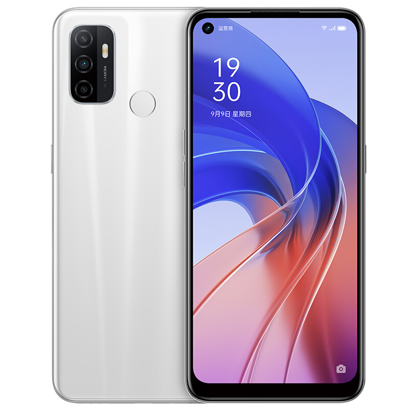 OPPO A11s 8+128G 梦幻白 超大存储 5000mAh大电池 18W疾速快充 90Hz护眼屏 全网通拍照手机