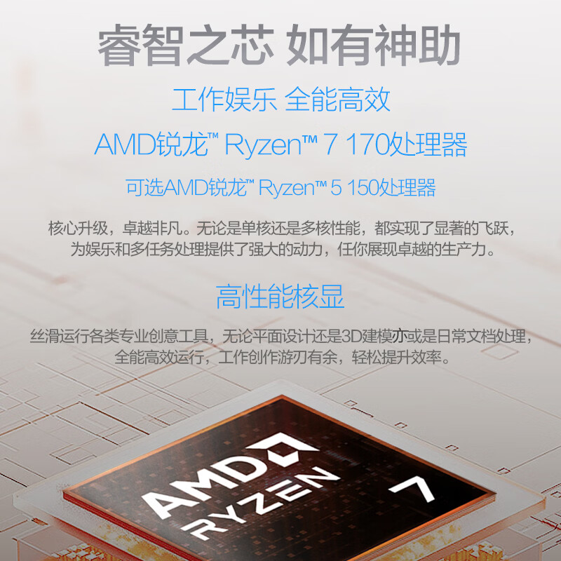 华硕破晓6 锐龙版15.6英寸轻薄商务商用办公指纹识别笔记本电脑 R7 170 16G 512G SSD固态高清大图