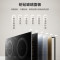 美的(Midea)双灶电磁炉家用嵌入式电磁灶台嵌两用3300W大功率恒温匀火ZHE3317(开孔尺寸650x350mm)