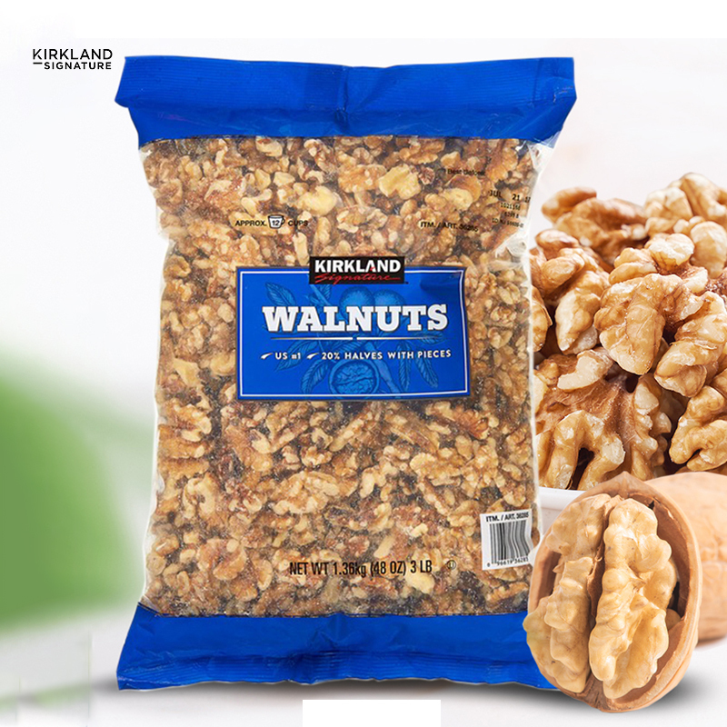 科克兰(KIRKLAND SIGNATURE)精选免剥核桃仁 1360g/袋 柯克兰坚果零食美国进口