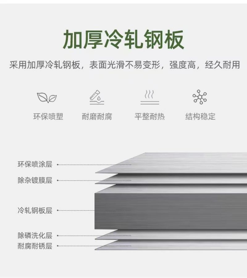 美沐芯品制式营具床 铁制宿舍单人床2000*1200*800mm/张(tjc01)高清大图