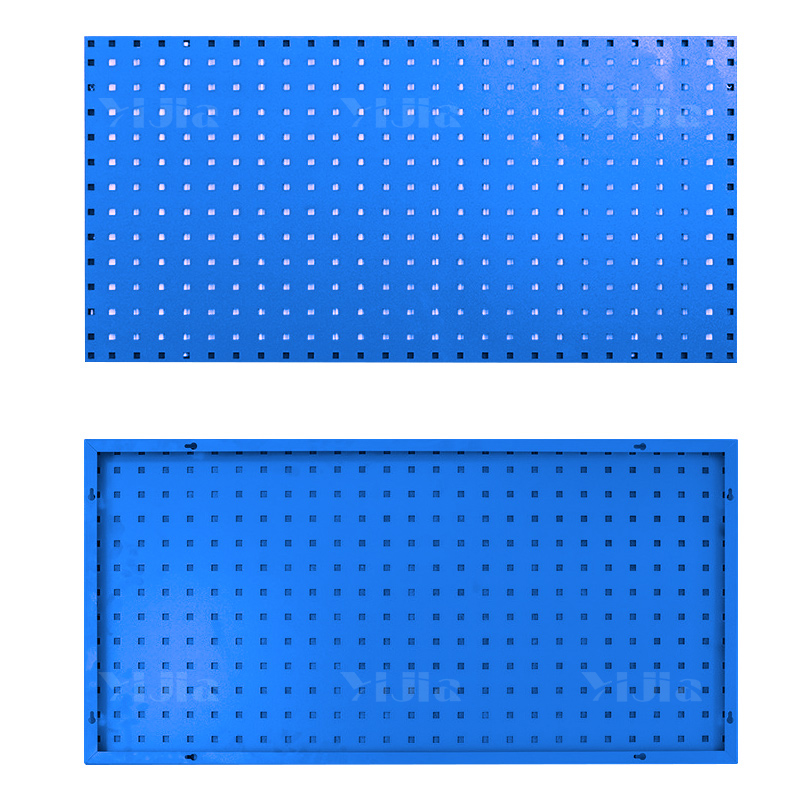 翌嘉YJ4121058 五金方孔洞洞板置物架金属工具挂板壁挂收纳整理挂架 1500*500*1.2高清大图