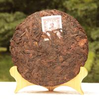 茶马世家 老叶 普洱茶 熟茶 七子饼云南普洱茶叶黑茶 357g/饼
