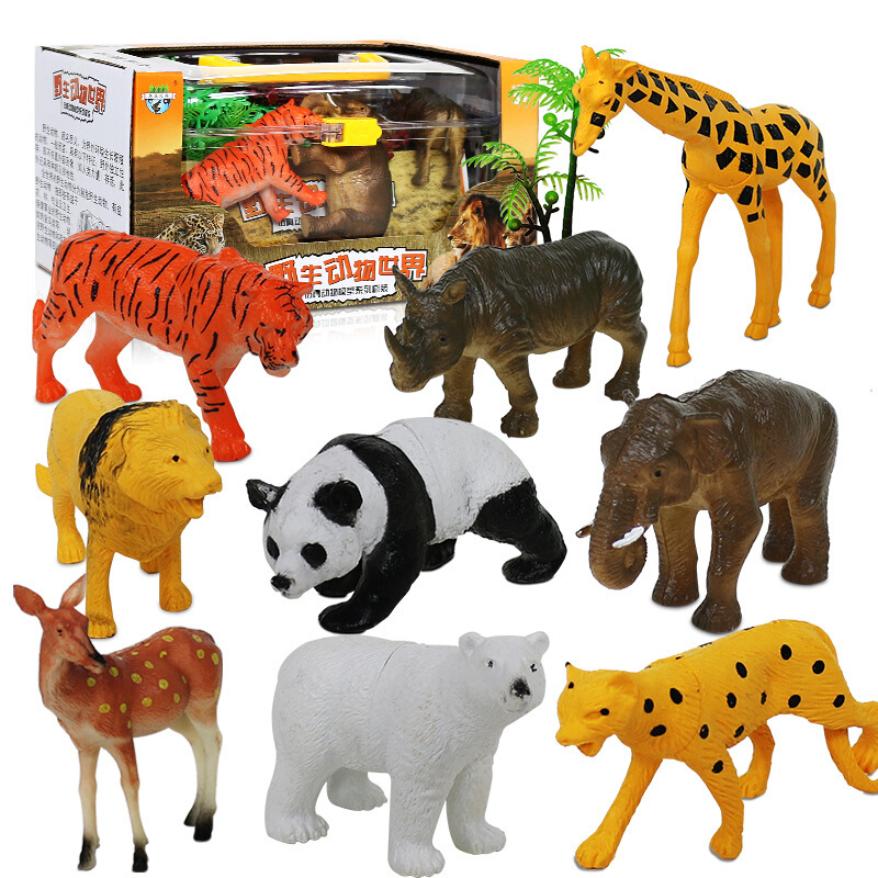 儿童恐龙玩具仿真模型野生动物世界海洋动物霸王龙男孩套装 野生动物