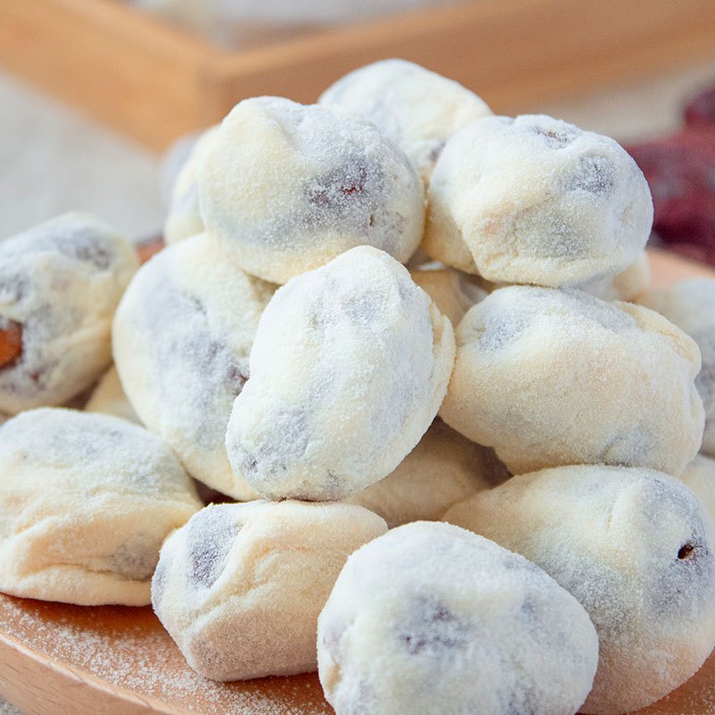 网红巴旦木奶枣散装250g夹心红枣奶酪枣杏仁枣炒货健康零食年货小吃