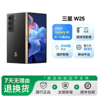 三星W25心系天下 16GB+1TB 陶瓷黑 折叠屏手机