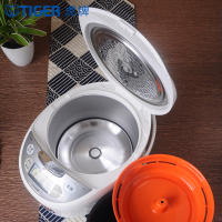 虎牌(tiger)微智能电饭煲 JAX-B10C 3L 三维全方面加热 黑圆弧内锅 不粘锅图层 家用预约定时电饭锅