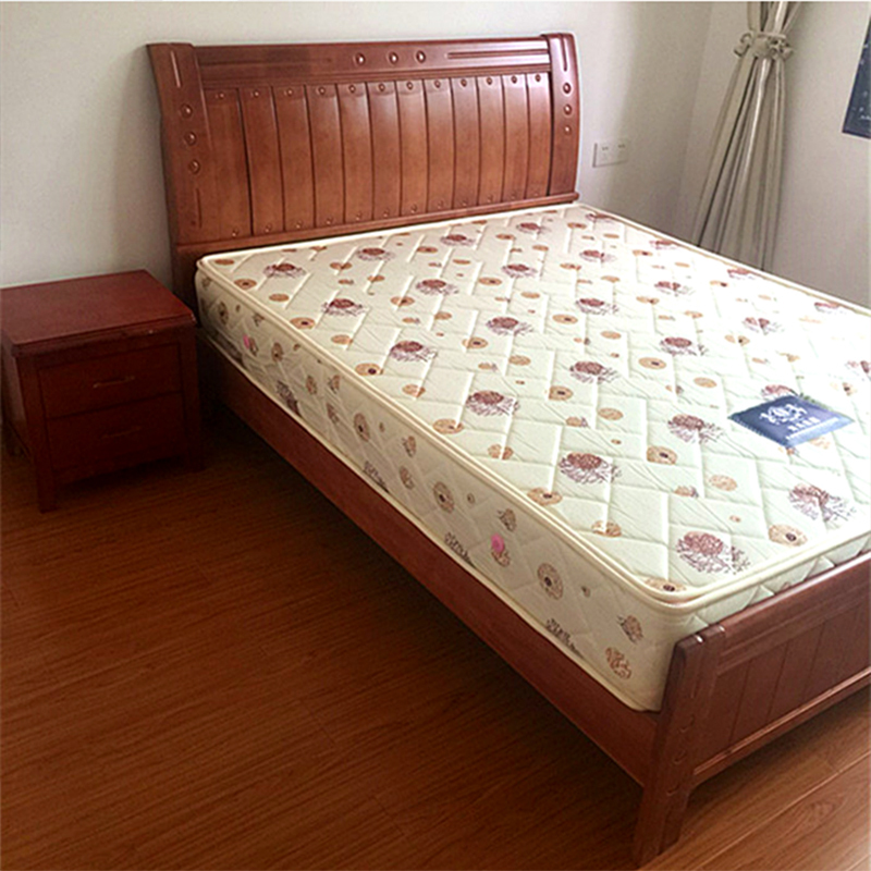 [晋美升]木质1.2米单人床简约现代单人床经济型出租房主卧简易松木床