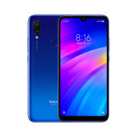 小米 (MI) Redmi 7 骁龙632 4000mAh大电量 3GB+32GB 梦幻蓝 水滴全面屏拍照游戏智能手机双卡双待 小米 红米 移动联通电信全网通4G手机