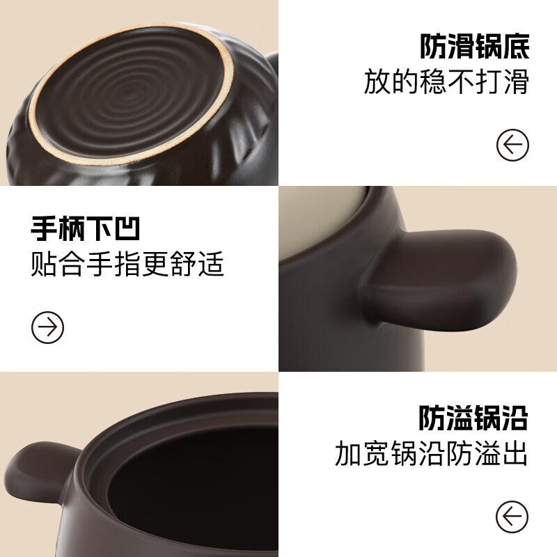 康巴赫汤锅3.2L光滑耐磨导热快速悦享系列KBY-T3500高清大图