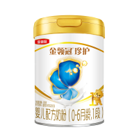 伊利(YILI)金领冠珍护婴儿配方奶粉 1段(0-6个月适用) 900g罐装