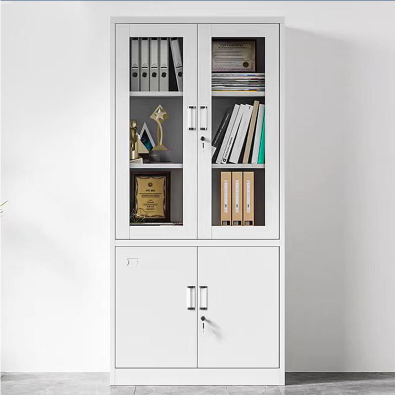 企来铁皮文件柜 900*400*1850mm 组高清大图