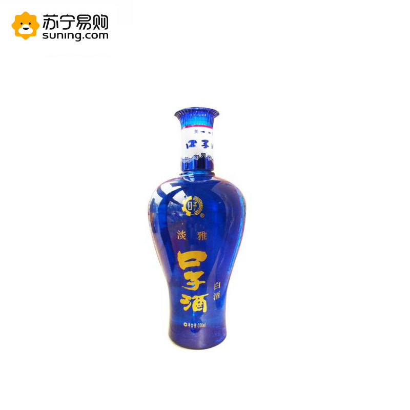 口子窖白酒淡雅46度500ml*4 兼香型老酒绵柔窖藏酒