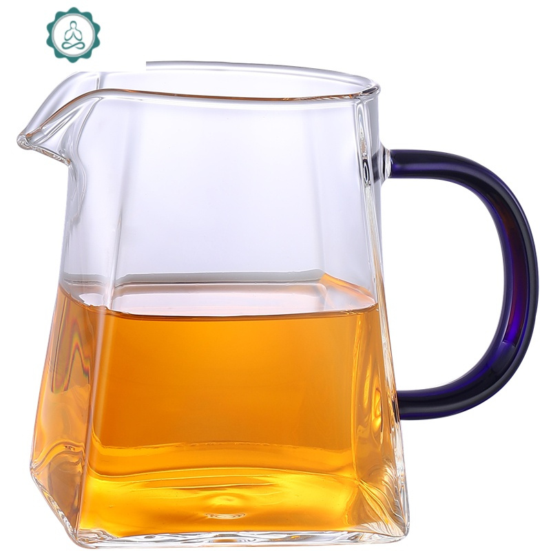 耐高温玻璃加厚公道杯过滤网套装茶海透明茶漏分滤茶器