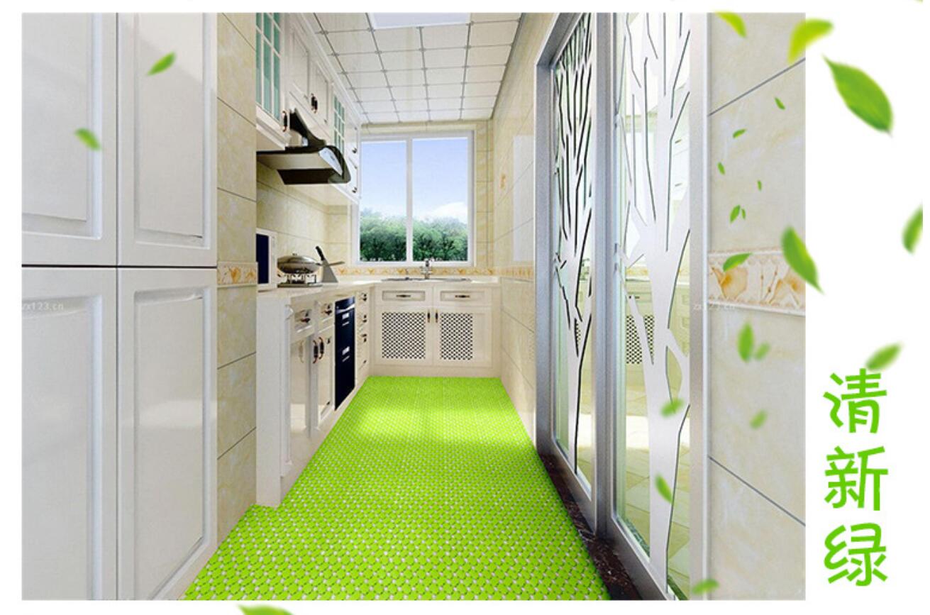 群泰 防滑地垫 游泳池浴室洗澡间全铺拼接防滑地垫20cmx20cmx25块/平方高清大图